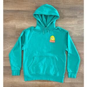 Levi’s Petal to the Metal Graphic Hoodie – Teal Green – Small Relaxed Fit